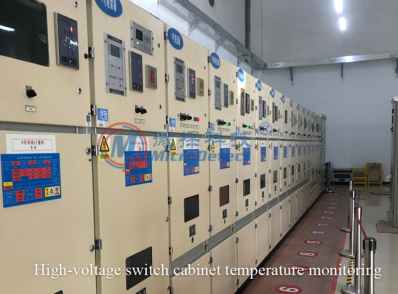  Temperature monitoring solutions for power distribution cabinets and high-voltage cables in Zhangbei Yili Dairy Co., Ltd. project.