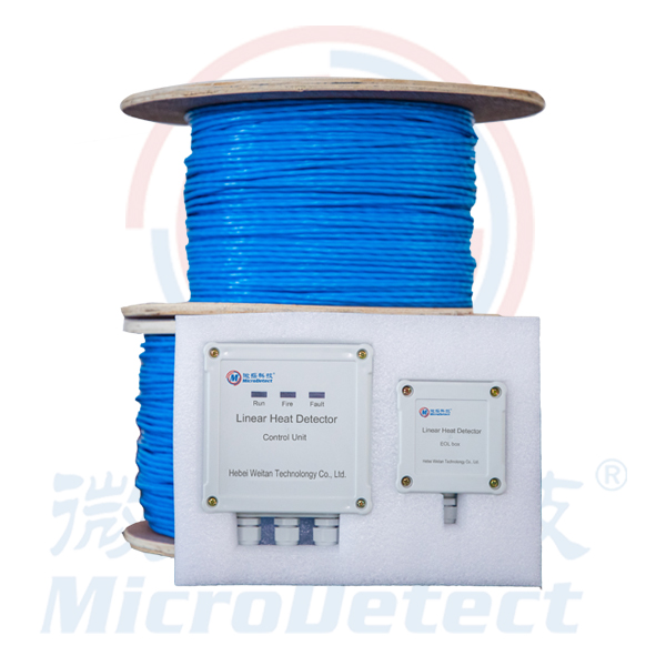 JTW-LCD-PTA 402 Analog rate of rise and fixed temperature linear heat detector Featured Image