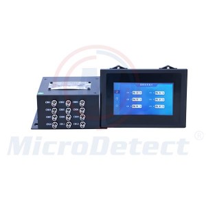 Fluorescent Optical Fiber Temperature Measurement Device